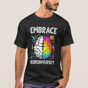 Camiseta de Conciencia del Autismo Acepta la Neuro