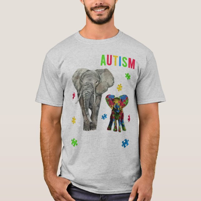 Camiseta De Conciencia Del Autismo Graciosa Para L (Anverso)