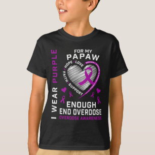 Camiseta de Conciencia Fin de Sobredosis Suficient