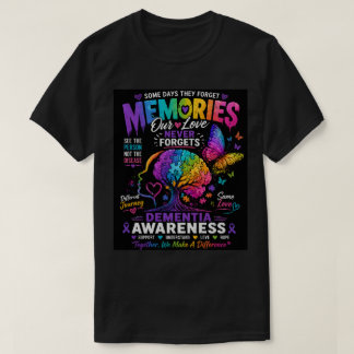 Camiseta de Conciencia sobre Demencia Recuerdos