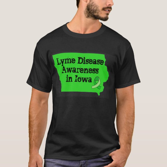 Camiseta de Conciencia sobre la Enfermedad de Lyme (Anverso)