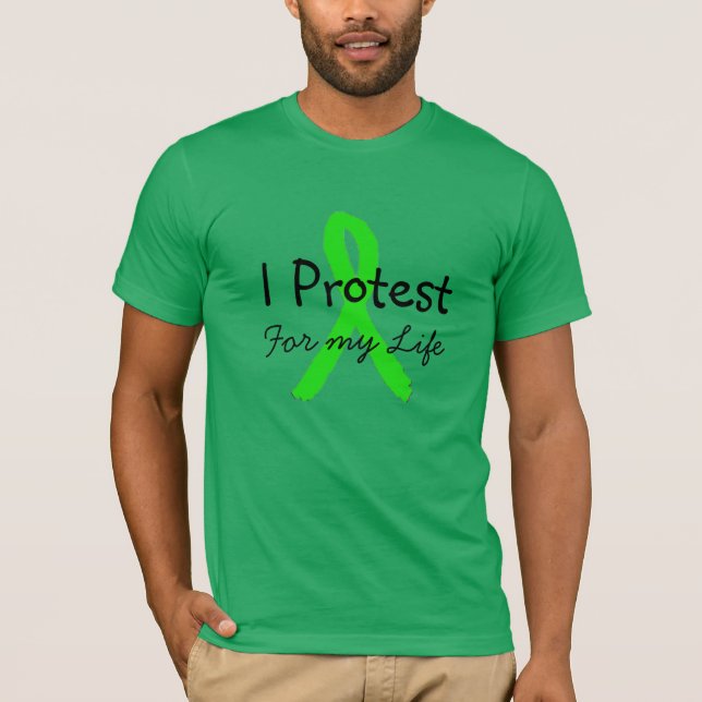 Camiseta de Conciencia sobre la Enfermedad de Lyme (Anverso)