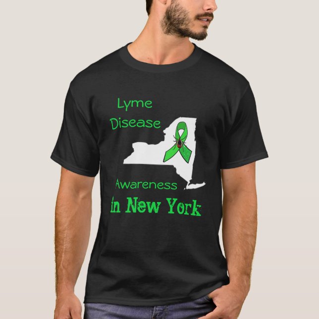 Camiseta de Conciencia sobre la Enfermedad de Lyme (Anverso)