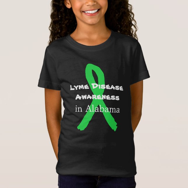 Camiseta de Conciencia sobre la Enfermedad de Lyme (Anverso)