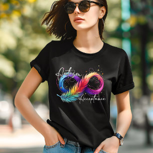 Camiseta de Conciencia sobre Neurodiversidad-Acept