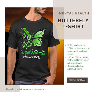 Camiseta de Conciencia sobre Salud Mental