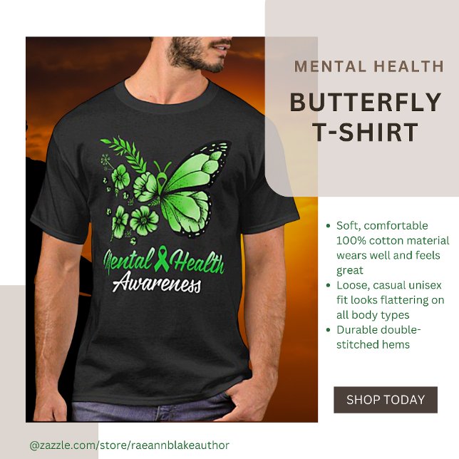 Camiseta de Conciencia sobre Salud Mental (Subido por el creador)
