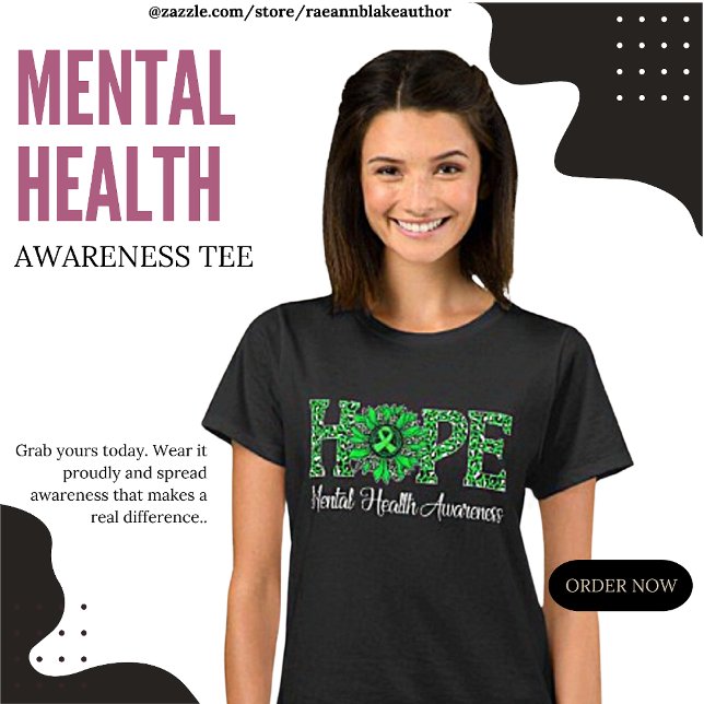 Camiseta de Conciencia sobre Salud Mental (Subido por el creador)