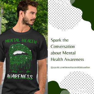 Camiseta de Conciencia sobre Salud Mental