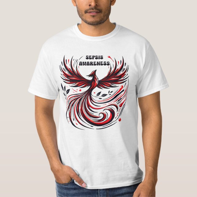 Camiseta DE CONCIENCIACIÓN DEL SEPSIS (Anverso)