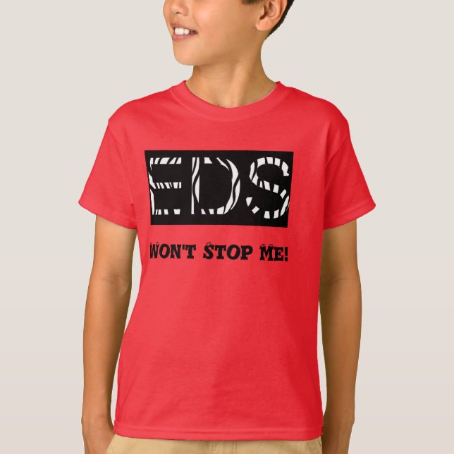 Camiseta de concienciación sobre EDS no me detendr (Anverso)