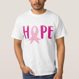 Camiseta de concienciación sobre el cáncer de mama