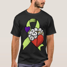 Camiseta de concienciación sobre el cerebro del co