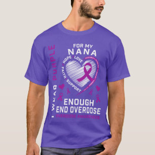 Camiseta de concienciación sobre el fin de la sobr