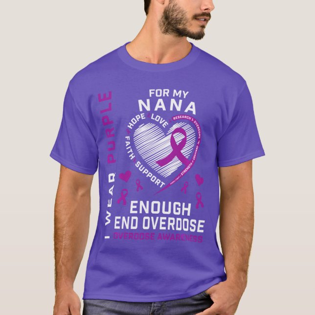 Camiseta de concienciación sobre el fin de la sobr (Anverso)