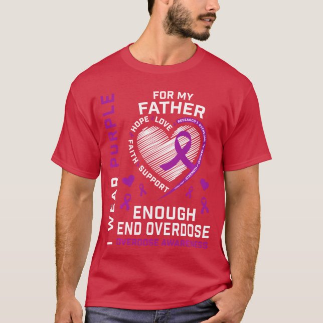 Camiseta de concienciación sobre el fin de la sobr (Anverso)