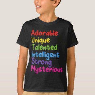 Camiseta de concienciación sobre el significado de