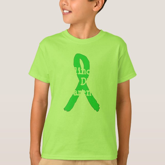 Camiseta de concienciación sobre la enfermedad de  (Anverso)