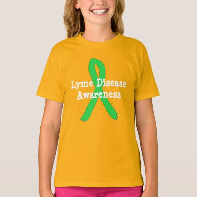 Camiseta de concienciación sobre la enfermedad de  (Anverso)