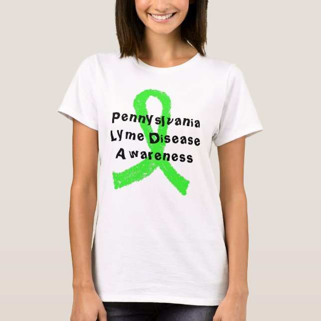 Camiseta de concienciación sobre la enfermedad de  (Anverso)