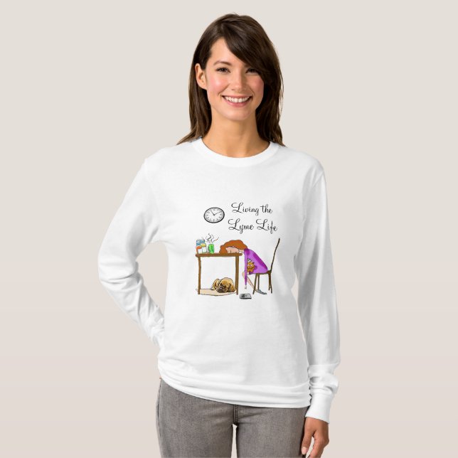 Camiseta de concienciación sobre la enfermedad de  (Anverso completo)