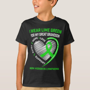 Camiseta de concientización sobre el cáncer de lin