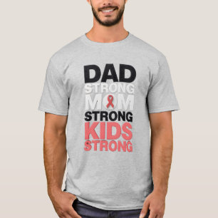 Camiseta de concientización sobre el cáncer fuerte