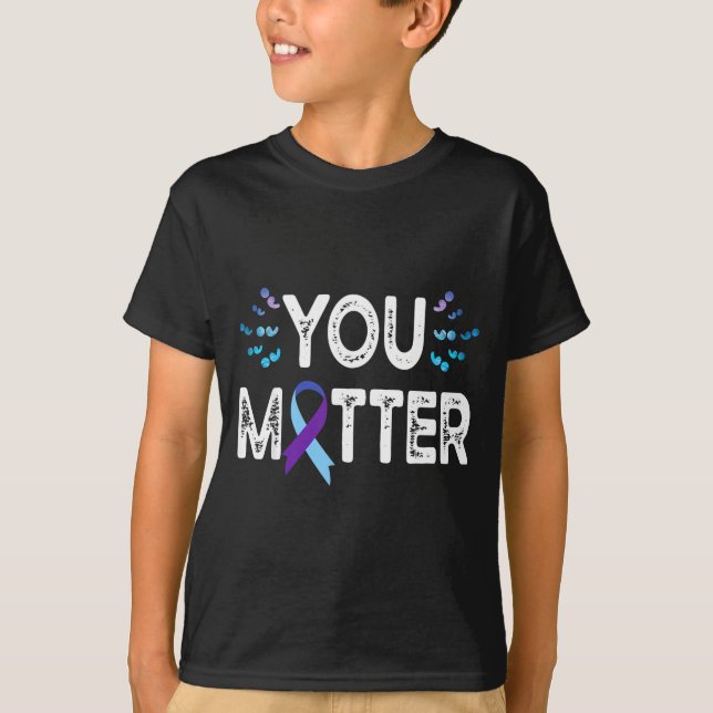 Camiseta de concientización sobre la prevención de (Anverso)