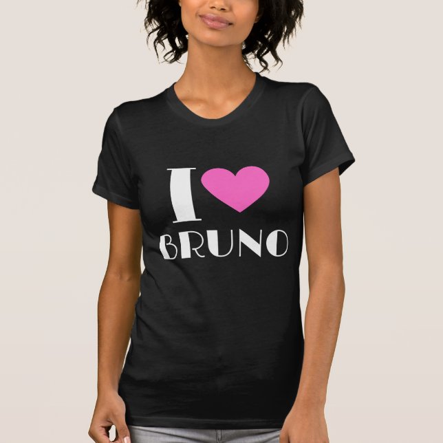 Camiseta de concierto de I Love Bruno (Anverso)