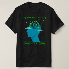 Camiseta de Conectarse con la Sostenibilidad