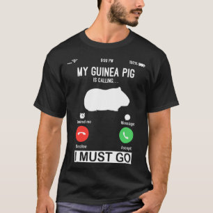 Camiseta de conejillo de indias divertida para niñ