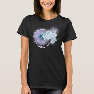 Camiseta de conejito de globo brillante Y2K linda
