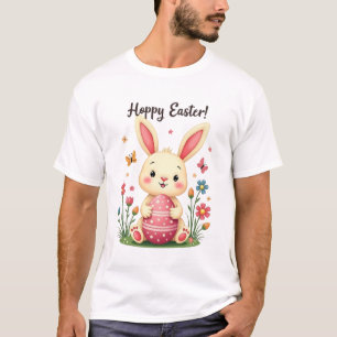 Camiseta de conejito de Pascua - Diseño de huevo d
