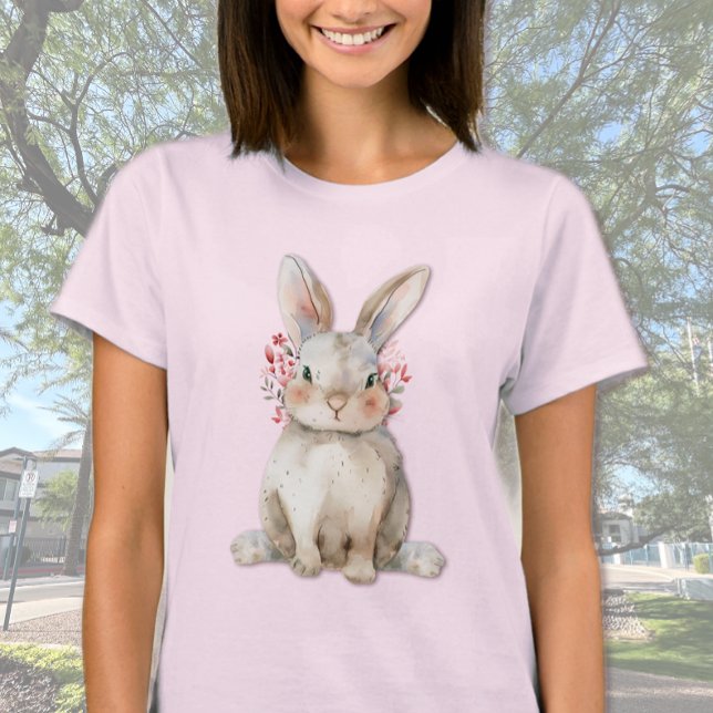 Camiseta de conejito lindo (Subido por el creador)