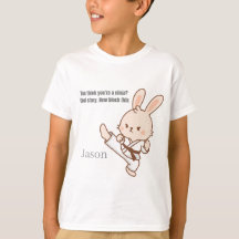 Camiseta de conejo de karate