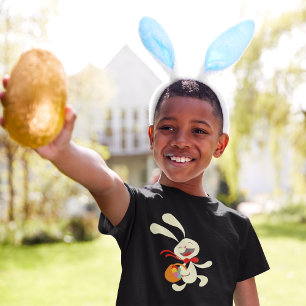Camiseta de conejo de Pascua