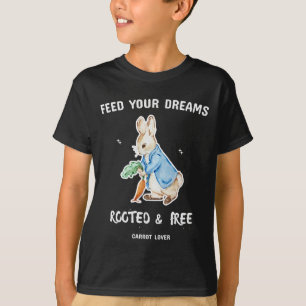 Camiseta de conejo lindo amante de la zanahoria