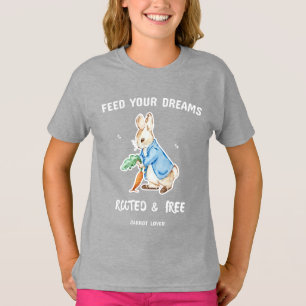 Camiseta de conejo lindo amante de zanahorias   Al