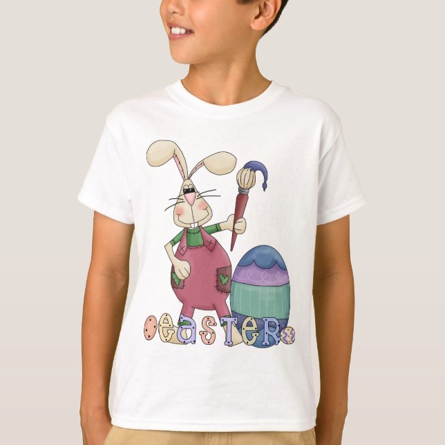 Camiseta de conejo para niños (Anverso)