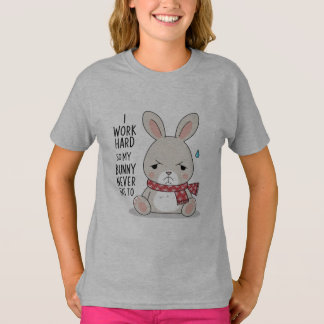 Camiseta de conejo triste - Conejo Minimalista dul