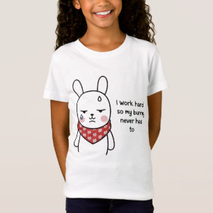 Camiseta de conejo triste - Conejo Minimalista dul