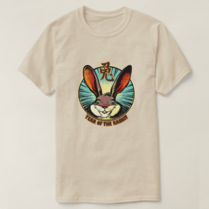 Camiseta de "conejo" zodiaco china