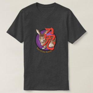 Camiseta de "conejo" zodiaco china