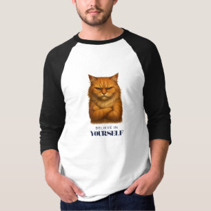 Camiseta de confianza de línea recta