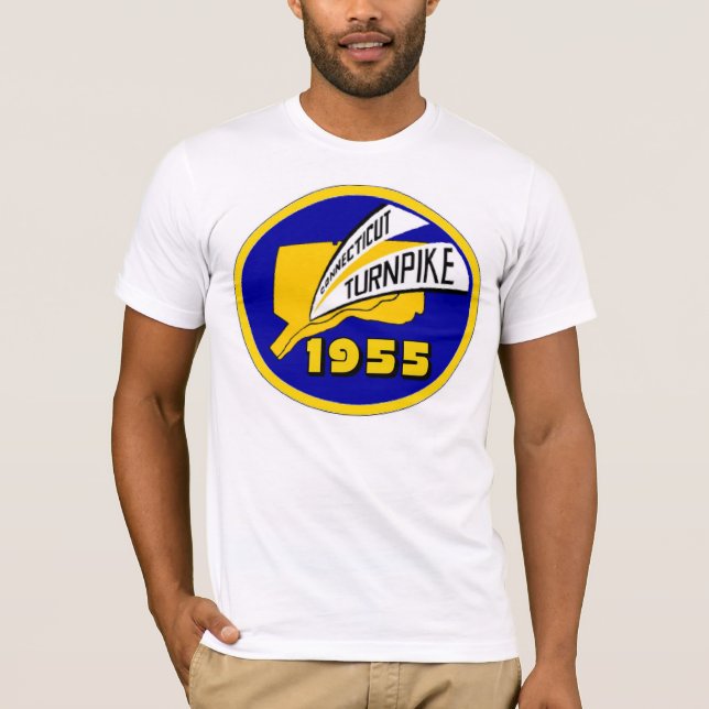 Camiseta de Connecticut del vintage (Anverso)