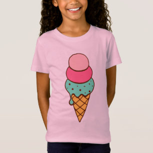 Camiseta De Cono De Helado