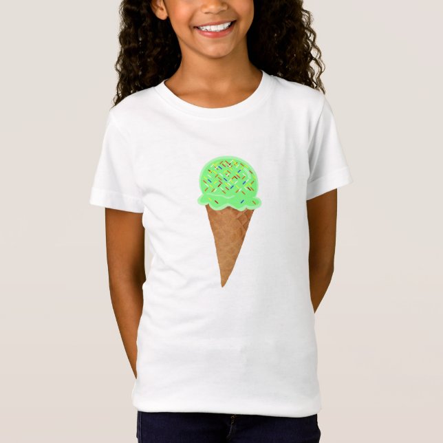 Camiseta De Cono De Helado (Anverso)