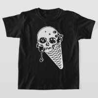 Camiseta de Cono de Helado Malvado