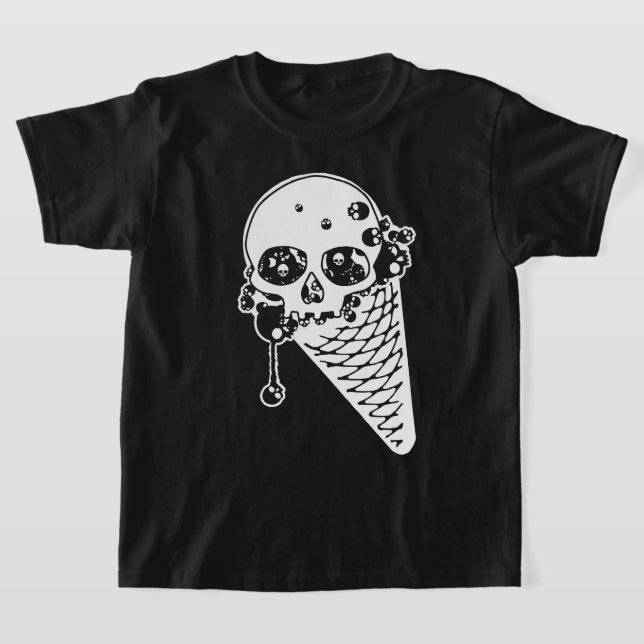 Camiseta de Cono de Helado Malvado (Distribución)