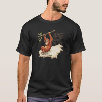 Camiseta de Conservación del Mapa de Orangután de 